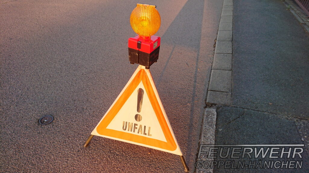 Symbolbild Aufsteller Unfall